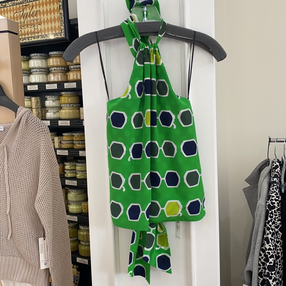 TRINA TURK TAMIKA TOP - HALTER TOP - REVERSIBLE - Picture 4 of 4